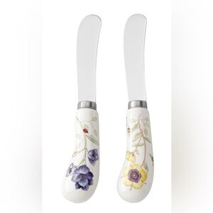 NIB Lenox Butterfly Meadow 2-Piece Spreader Set